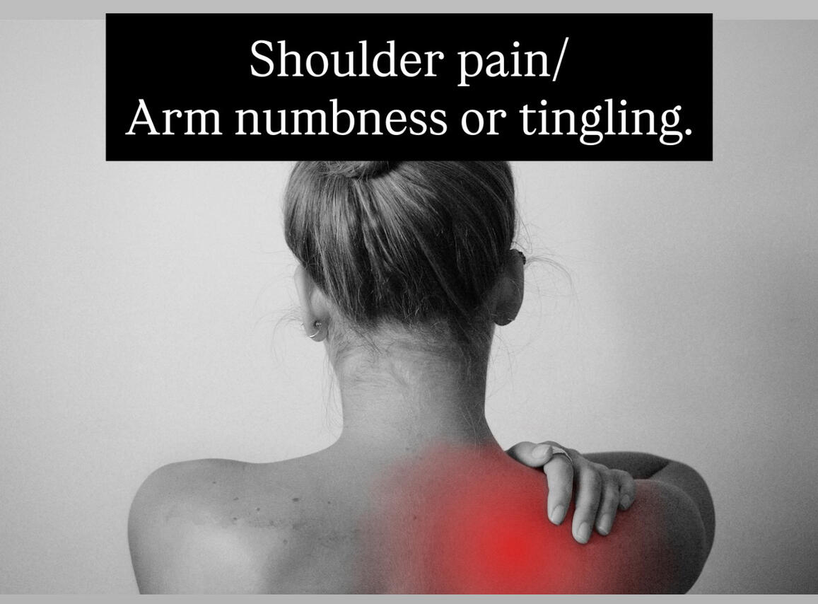 Arm numbness or tingling